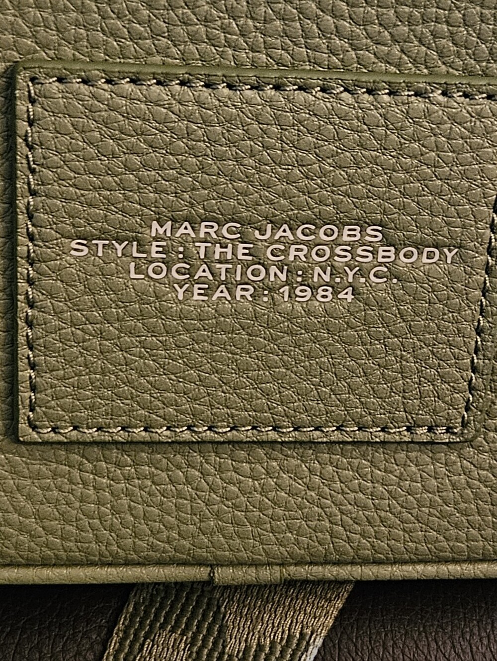 Marc Jacobs  "The Crossbody Bag"  NWT Green - Picture 5 of 7